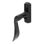 BLU Performance Regent Window Espagnolette Handle &lpar;Left Hand&rpar; 316 Stainless Steel in a PVD Satin Black Finish &lpar;REG020C-LH-PBK&rpar;