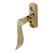 BLU Performance Regent Window Espagnolette Handle &lpar;Left Hand&rpar; 316 Stainless Steel in a PVD Polished Brass Finish &lpar;REG020C-LH-PPB&rpar;