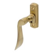 BLU Performance Regent Window Espagnolette Handle &lpar;Left Hand&rpar; 316 Stainless Steel in a PVD Satin Brass Finish &lpar;REG020C-LH-PSB&rpar;