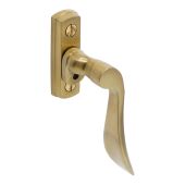 BLU Performance Regent Window Espagnolette Handle &lpar;Right Hand&rpar; 316 Stainless Steel in a PVD Satin Brass Finish &lpar;REG020C-RH-PSB&rpar;