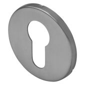 BLU Performance Slimline Euro Escutcheon&comma; 5mm Thick&comma; 316 Satin Stainless Steel &lpar;SE35-SSS&rpar;