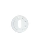 ZPA002-CP - Zoo Hardware Stanza Standard Key Escutcheon - Polished Chrome &lpar;Contract Range&rpar;