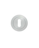 ZPA002-SC - Zoo Hardware Stanza Standard Key Escutcheon - Satin Chrome &lpar;Contract Range&rpar;