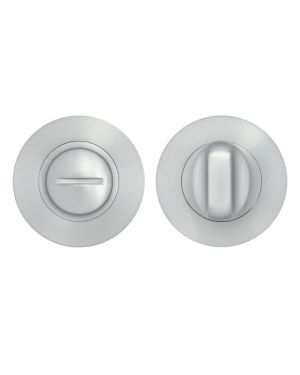 Click Here To Enlarge This Photo Of ZPA004-SC - Zoo Hardware Stanza Bathroom Turn & Release - Satin Chrome &lpar;Contract Range&rpar;