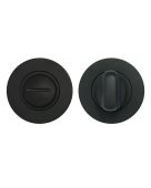 ZPA004-MB - Zoo Hardware Stanza Bathroom Turn & Release - Matt Black &lpar;Contract Range&rpar;