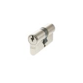 C603062525 - AGB Euro Profile 5 Pin Double Cylinder 30-30mm &lpar;60mm&rpar; - Polished Nickel