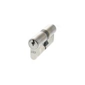 C603303030 - AGB Euro Profile 5 Pin Double Cylinder 35-35mm &lpar;70mm&rpar; - Polished Chrome
