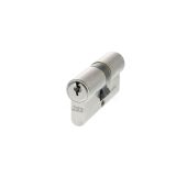 C603322525KA - AGB Euro Profile 5 Pin Double Cylinder &lpar;Keyed Alike&rpar; 30-30mm &lpar;60mm&rpar; - Satin Chrome