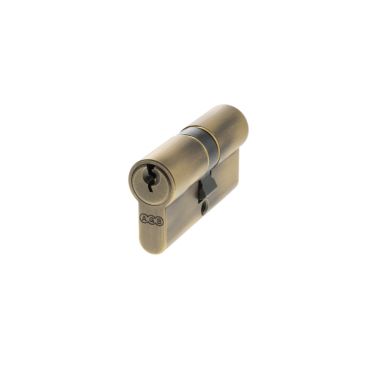 Click Here To Enlarge This Photo Of C603722525KA - AGB Euro Profile 5 Pin Double Cylinder &lpar;Keyed Alike&rpar; 30-30mm &lpar;60mm&rpar; - Matt Antique Brass