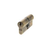 C603722525KA - AGB Euro Profile 5 Pin Double Cylinder &lpar;Keyed Alike&rpar; 30-30mm &lpar;60mm&rpar; - Matt Antique Brass