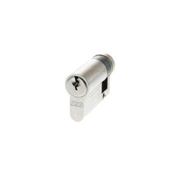 Click Here To Enlarge This Photo Of C630300530 - AGB Euro Profile 5 Pin Single Cylinder 35-10mm &lpar;45mm&rpar; - Polished Chrome
