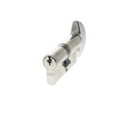 C620302525 - AGB Euro Profile 5 Pin Cylinder & Turn 30-30mm &lpar;60mm&rpar; - Polished Chrome