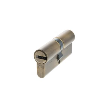 Click Here To Enlarge This Photo Of CA00723030 - AGB Euro Profile 15 Pin Double Cylinder 35-35mm &lpar;70mm&rpar; - Matt Antique Brass