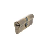CA00723535 - AGB Euro Profile 15 Pin Double Cylinder 40-40mm &lpar;80mm&rpar; - Matt Antique Brass