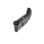 CA20843030 - AGB Euro Profile 15 Pin Cylinder & Turn 35-35mm &lpar;70mm&rpar; - Matt Black