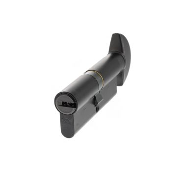 Click Here To Enlarge This Photo Of CA20843535 - AGB Euro Profile 15 Pin Cylinder & Turn 40-40mm &lpar;80mm&rpar; - Matt Black