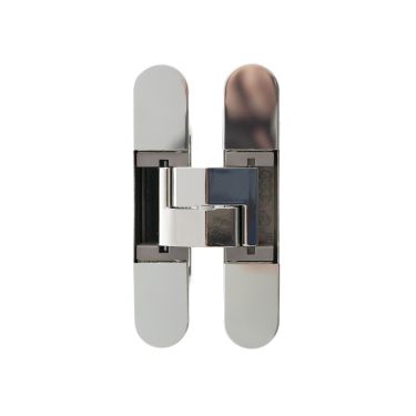 Click Here To Enlarge This Photo Of AGBH32PN - AGB Eclipse Adjustable Concealed Hinge - Polished Nickel &lpar;40kg per 2 hinges&comma; 60kg per 3 hinges&rpar;