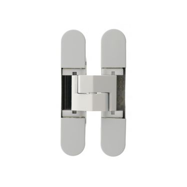 Click Here To Enlarge This Photo Of AGBH32WH - AGB Eclipse Adjustable Concealed Hinge - White &lpar;40kg per 2 hinges&comma; 60kg per 3 hinges&rpar;