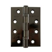 Atlantic - AHG111433BN Grade 11 Fire Rated Ball Bearing Hinges 4" x 3" x 2&period;5mm - Black Nickel
