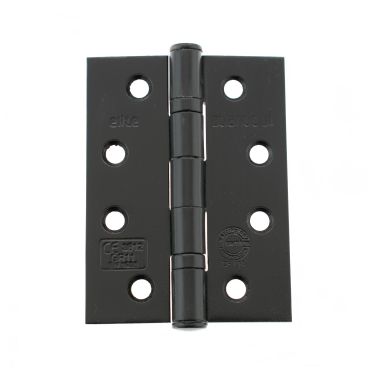 Click Here To Enlarge This Photo Of Atlantic - AHG111433MB&lpar;3&rpar; Grade 11 Fire Rated Ball Bearing Hinges 4" x 3" x 2&period;5mm - Matt Black &lpar;Pack of 3&rpar;