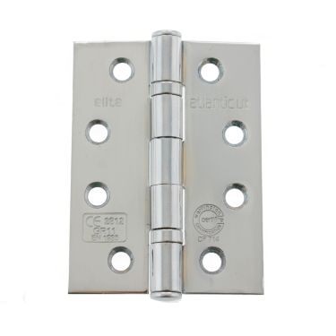 Click Here To Enlarge This Photo Of Atlantic - AHG111433PC Grade 11 Fire Rated Ball Bearing Hinges 4" x 3" x 2&period;5mm - Polished Chrome