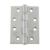 Atlantic - AHG111433PC Grade 11 Fire Rated Ball Bearing Hinges 4" x 3" x 2&period;5mm - Polished Chrome