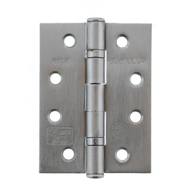 Click Here To Enlarge This Photo Of Atlantic - AHG111433SSS Grade 11 Fire Rated Ball Bearing Hinges 4" x 3" x 2&period;5mm - Satin Stainless Steel