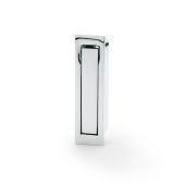 AW990PC - Alexander & Wilks Sliding Door Edge Pull &lpar;Square&rpar; - Polished Chrome