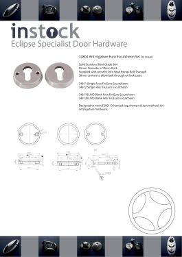 Click Here To Enlarge This Photo Of Eclipse Specialist Anti-Ligature A8 Auto Night Locking Door Set for Staff