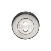 SC-0191-SC M&period;Marcus Sorrento Keyhole Escutcheon Satin Chrome Finish