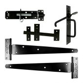 TIMCO 427215 - Side Gate Suffolk Latch Kit - Epoxy Black