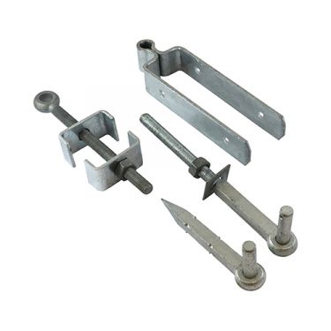 Click Here To Enlarge This Photo Of TIMCO AFH450G - Galvanised Adjustable Fieldgate Hinge Set to suit 1200-2700mm Wide Gates