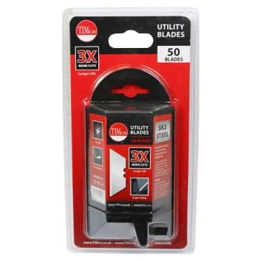 Click Here To Enlarge This Photo Of TIMCO UBHANG Utility Knife Blades &lpar;50pcs&rpar;