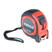TIMCO 8MTAPEM 8m&sol;26ft x 25mm Tape Measure