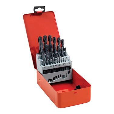 Click Here To Enlarge This Photo Of TIMCO HSSR25DS - 25pc HSS Roll Forged Jobber Drill Bit Set