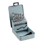TIMCO HSSG19DS - 19pc HSS Ground Jobber Drill Bit Set