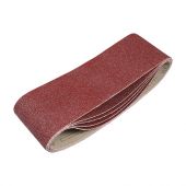 TIMCO 231069 - P40 Grit Sanding Belts 75mm x 533mm &lpar;5pcs&rpar;