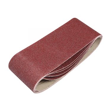 Click Here To Enlarge This Photo Of TIMCO 231987 - P80 Grit Sanding Belts 75mm x 457mm &lpar;5pcs&rpar;
