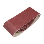 TIMCO 231987 - P80 Grit Sanding Belts 75mm x 457mm &lpar;5pcs&rpar;