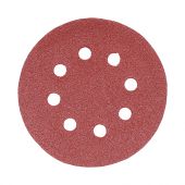 TIMCO 231555 - P80 Grit 125mm Random Orbital Sanding Discs &lpar;5pcs&rpar;