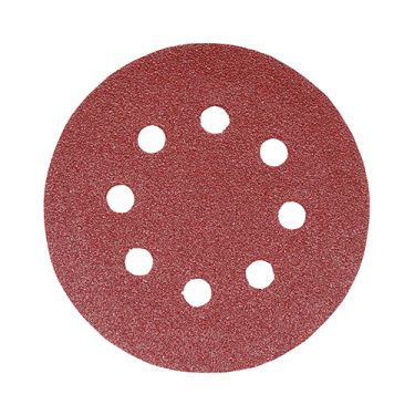 Click Here To Enlarge This Photo Of TIMCO 231378 - P120 Grit 125mm Random Orbital Sanding Discs &lpar;5pcs&rpar;