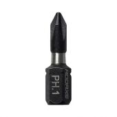 TIMCO 1PH25X6 - X6 Impact Phillips Driver Bits No&period;1 x 25mm &lpar;10pcs&rpar;