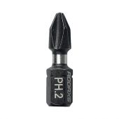 TIMCO 2PH25X6 - X6 Impact Phillips Driver Bits No&period;2 x 25mm  &lpar;10pcs&rpar;