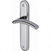 SC-4360-PC M&period;Marcus Sorrento Door Handle Lever Latch Tosca Design Polished Chrome Finish