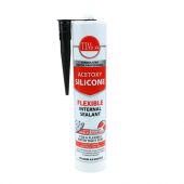 TIMCO 732741 - 300ml Acetoxy General Purpose Silicone Sealant &lpar;Black&rpar;