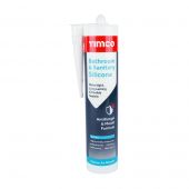 TIMCO 732750 - 300ml Bathroom & Sanitary Silicone &lpar;White&rpar;