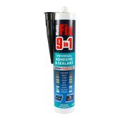 TIMCO 247146 - 290ml 9 in 1 Universal Adhesive & Sealant &lpar;Black&rpar;