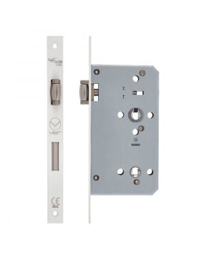 Click Here To Enlarge This Photo Of ZDL7260LL-PCW - Zoo Hardware Din Lift to Lock Case &lpar;for use with ZCS030LL handles only&rpar; 60mm Backset Powder Coated White