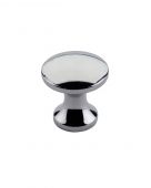 TDFK24-CP - Zoo Hardware Round Cabinet knob 24mm Dia&period; Polished Chrome Finish