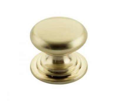 Click Here To Enlarge This Photo Of TDFK37-BG - Zoo Hardware Round Cabinet knob 37mm Dia&period; Brushed Gold Finish